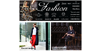 Сайт сети модных бутиков FASHION